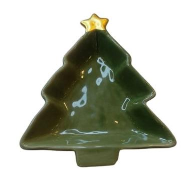 PETISQUEIRA RVORE DE NATAL VERDE COM ESTRELA