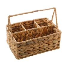 PORTA TALHER FIBRA NATURAL ALCA METAL 24x17x20CM