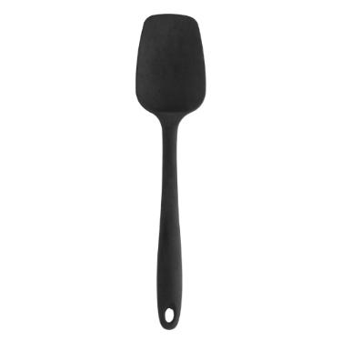 ESPATULA SILICONE PRETA 27x6CM