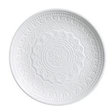 PRATO SOBREMESA AGRA BRANCO 2LINHA