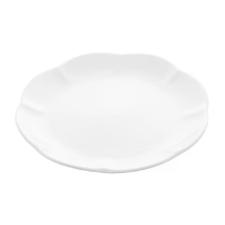 PRATO SOBREMESA BRANCO PORCELANA WAVE 20CM