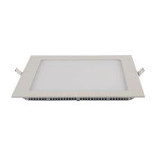 Blumenau - Painel LED Slim 24W 3000k Embutir Quadrado Alum�nio Branco Quente