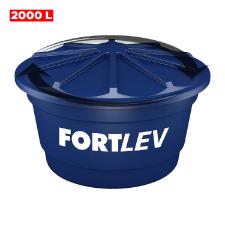 CAIXA D'AGUA 2000 LITROS PVC COM TAMPA ROSC�VEL - FORTLEV