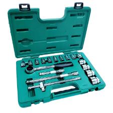 Jogo De Soquetes Estriados 1/2 Polegada 18 Pe�as SATA ST09203SJ