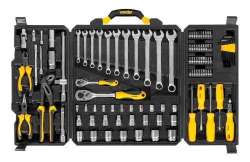 Kit Jogo De Ferramentas 110 Pe�as Com Maleta Vonder