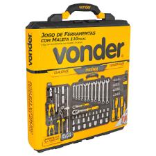 Kit Jogo De Ferramentas 110 Pe�as Com Maleta Vonder