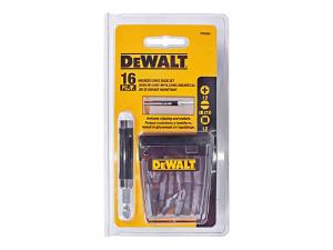 Kit Para Parafusar Guia Magn�tica 16 PCS DeWalt DW2053