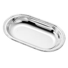 Travessa oval em prata Wolff Crois 30x18,5cm