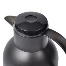 Garrafa Trmica Emsa Samba Quick Press 1 Litro Preta, Design Alemo e Vedao 12h Quente