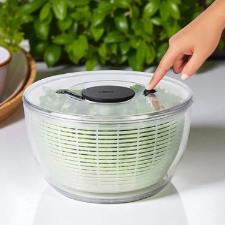 Centrfuga para Salada Oxo 5 Litros Transparente: Lave e Seque Folhas com Praticidade e Eficincia