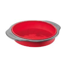 Forma redonda em silicone Sanremo 23cm vermelha