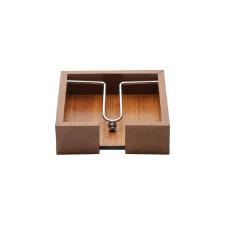 Porta-guardanapo em madeira Woodart 15x4,5cm