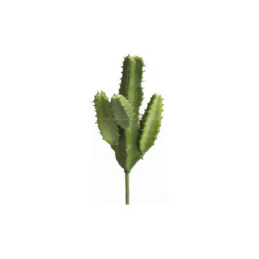 Suculenta cacto em plstico Brilliance 20cm verde