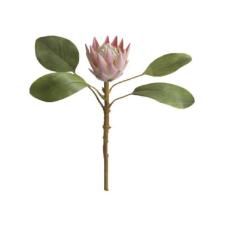 Haste de protea em plstico Brilliance 51cm pink