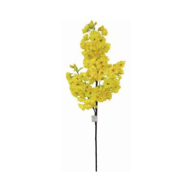 Haste flor de yp em plstico Brilliance 108cm amarelo