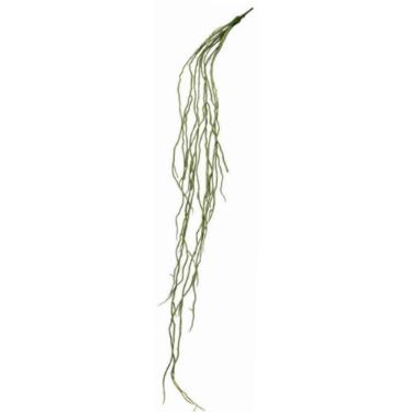 Pendente raiz de orqudea em plstico Brilliance 120cm verde
