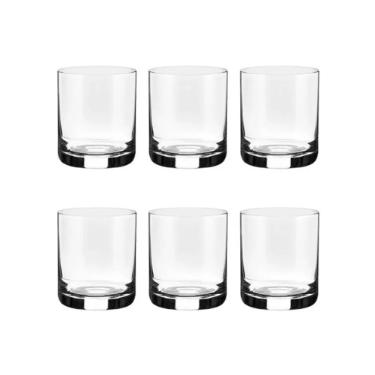 Jogo de copos on the rocks em cristal Strauss Clássicos 105 6 peças 430ml Jogo de copos on the rocks em cristal Strauss Clássicos 105 6 peças 430ml
