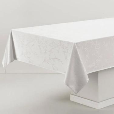 Toalha de mesa Karsten Verissimo 1,60mx2,20m branca