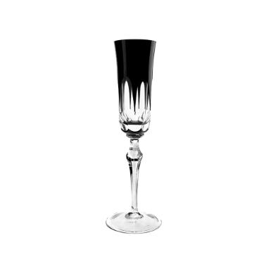 Taa champanhe em cristal Strauss Overlay 237.055 240ml preta