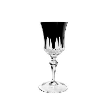Taa vinho branco em cristal Strauss Overlay 119.055 330ml preta