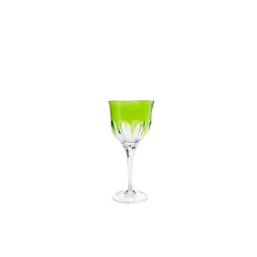 Taa champanhe em cristal Strauss Overlay 225.045 190ml verde claro