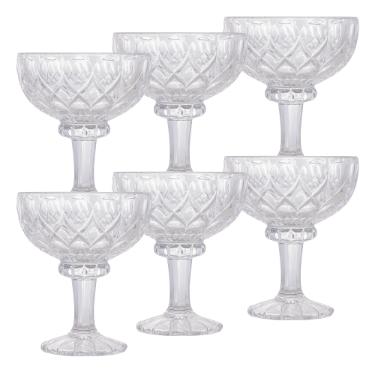 Jogo de taas sobremesa em cristal Wolff Angel 260ml 6 peas