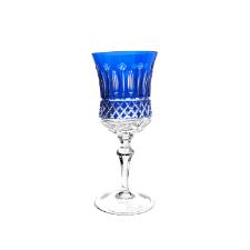 Taa vinho branco em cristal Strauss Overlay 119.069 330ml azul escuro