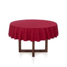 Toalha de mesa redonda Karsten Verssimo 178cm vermelho