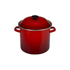 Caldeiro em ferro fundido Le Creuset Stock Pot 26cm vermelho