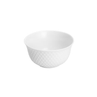 Bowl em porcelana Lyor Marigold 12,5x6,5cm branco