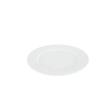Prato de sobremesa em porcelana Wolff Grace 19cm branco