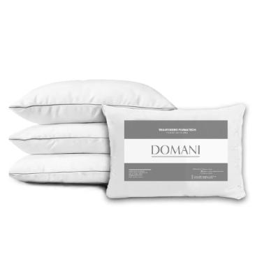 Travesseiro Neo Prime Camesa Domani suporte firme 50cmx70cm branco