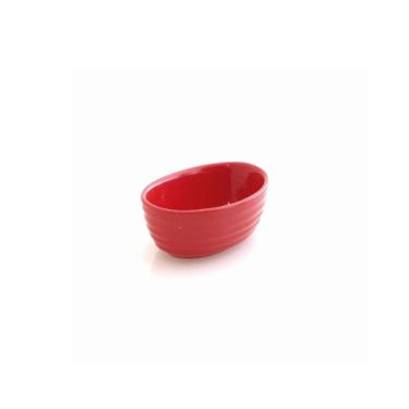 Bowl oval em cermica Jomafe Gourmet 15cm vermelho