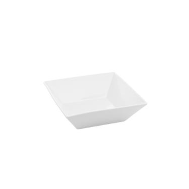 Saladeira em porcelana Bon Gourmet 25x8cm branca