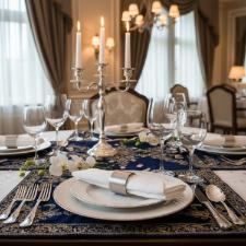 Jogo 6 Argolas Para Guardanapos Silverlux, Banho de Prata, Clssico Para Mesa Posta de Luxo