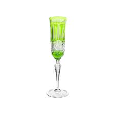 Taa de champanhe em cristal Strauss 240ml verde claro