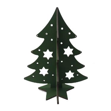 Arvore de Natal Pingente 23x15cm verde