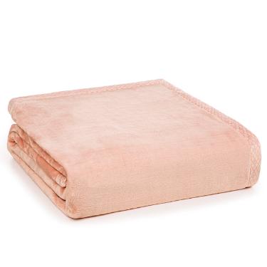 Cobertor Trussardi Piemontesi king rosa perla