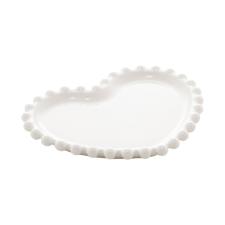 Jogo pratos em porcelana Wolff Pearl 12x10x1cm 4 peas branco