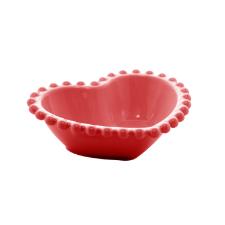 Jogo bowls em porcelana Wolff Corao Beads 4 peas vermelho