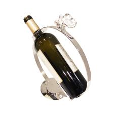 Suporte para garrafa de vinho em prata Orfevrerie Royale 30cm