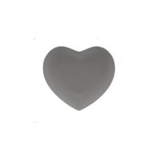 Petisqueira Cermica Lyor Heart 13,5cm Cinza