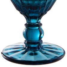 Jogo de taas em vidro L'Hermitage Fratello 330ml 6 peas azul