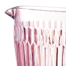 Jarra em vidro L'Hermitage Fratello 1,6 litro roxa