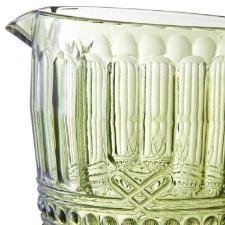 Jarra em vidro L'Hermitage Fratello 1,6 litro verde