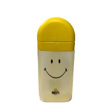 Porta lcool gel Coza Smiley 80ml amarelo