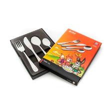 Jogo faqueiro infantil inox Zwilling Bino 4 peas