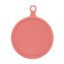 Prato em porcelana Bon Gourmet Nrdica 32cm rosa