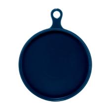 Prato em porcelana Bon Gourmet Nrdica 32cm azul escuro