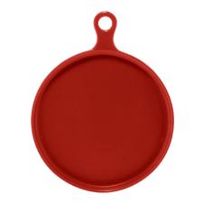 Prato em porcelana Bon Gourmet Nrdica 32cm vermelho